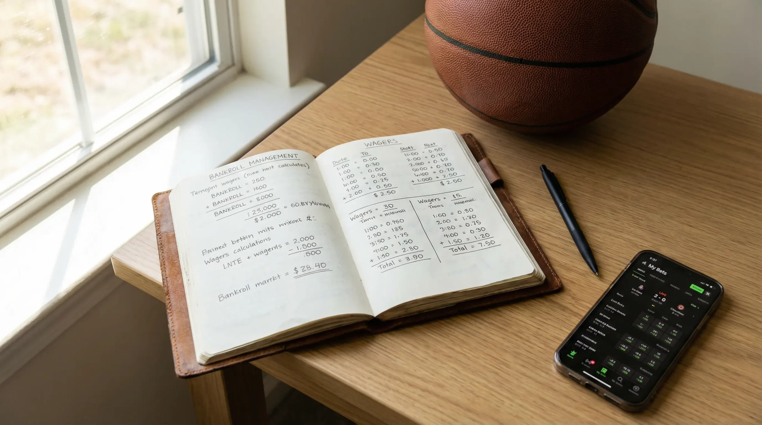 Gestão de banca para apostas de handicap de basquetebol